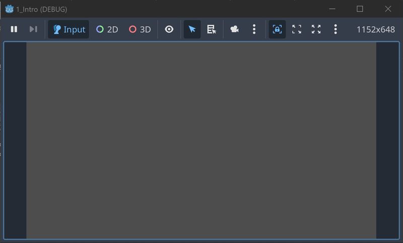 blank game window